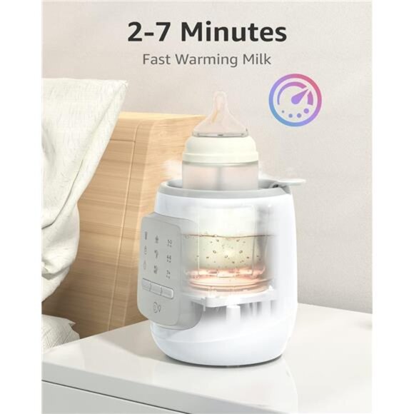 Bottle Warmer 9-in-1 Water Bath Nutri Baby Bottle Warmer Fast & Easy Milk Warmer - Picture 5 of 7